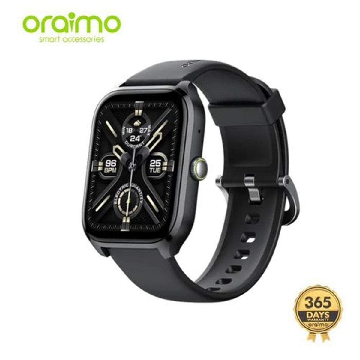 Oraimo Watch 5 Lite: 2.01" HD IP68 Smartwatch - Trivo Kenya