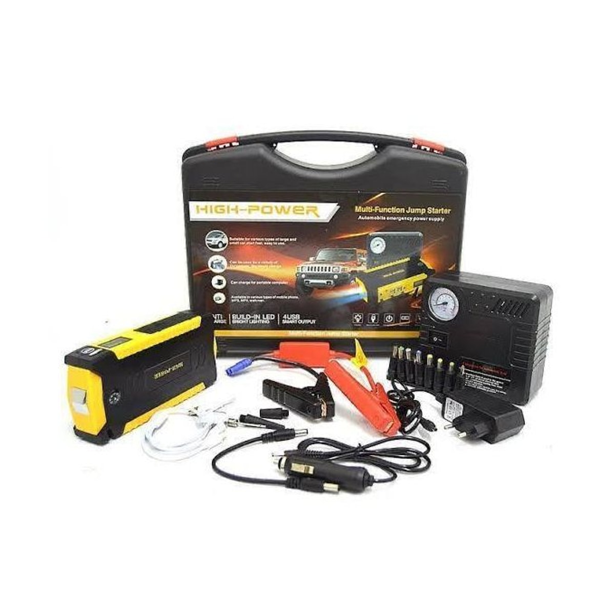 Heavy-Duty Car Jump Starter | Best Portable Air Compressor – Triv